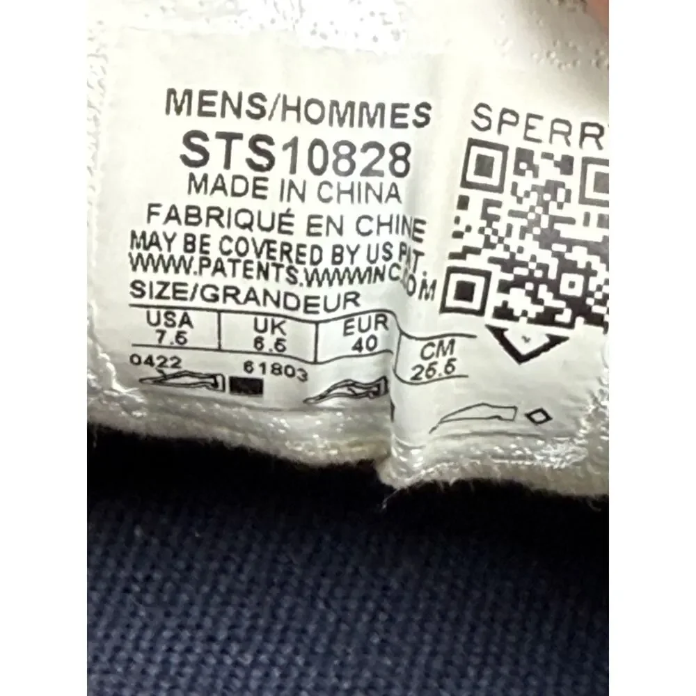 Sperry Halyard Boat Shoes Khaki CVO Men 7.5